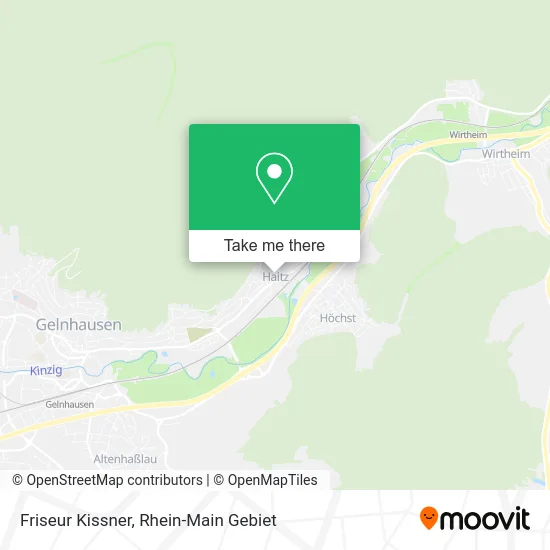 Карта Friseur Kissner