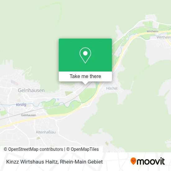 Kinzz Wirtshaus Haitz map