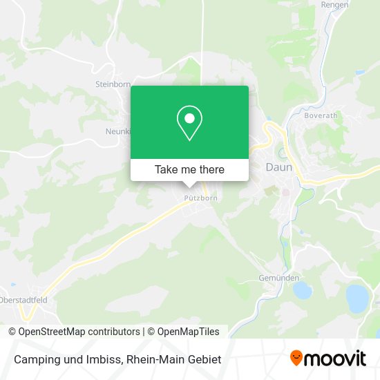 Карта Camping und Imbiss