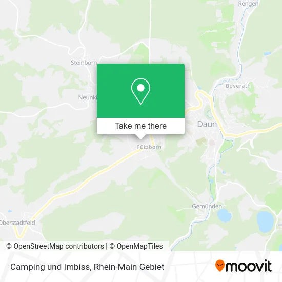 Карта Camping und Imbiss