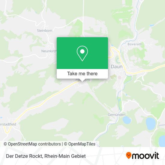 Карта Der Detze Rockt