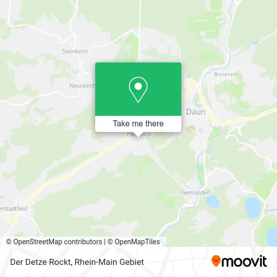 Карта Der Detze Rockt