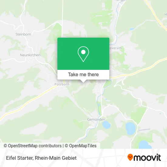 Карта Eifel Starter