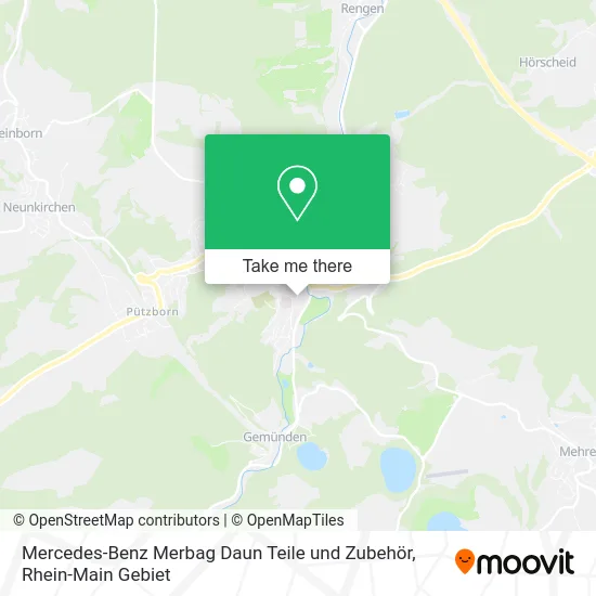 Карта Mercedes-Benz Merbag Daun Teile und Zubehör