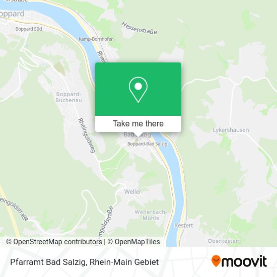 Карта Pfarramt Bad Salzig
