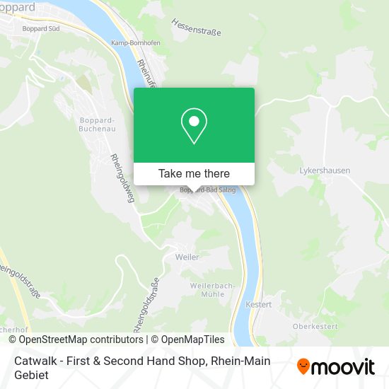 Карта Catwalk - First & Second Hand Shop