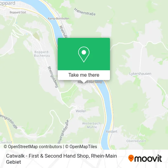 Карта Catwalk - First & Second Hand Shop