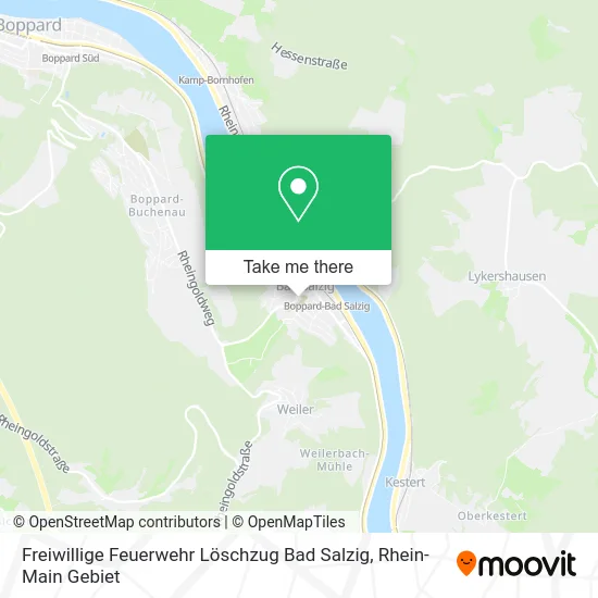 Карта Freiwillige Feuerwehr Löschzug Bad Salzig