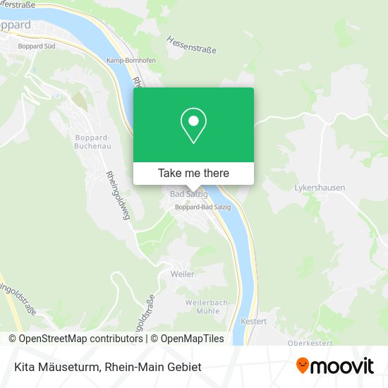 Карта Kita Mäuseturm