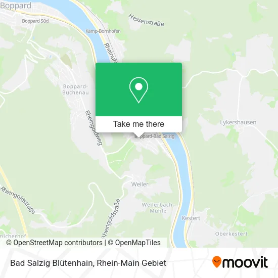 Карта Bad Salzig Blütenhain