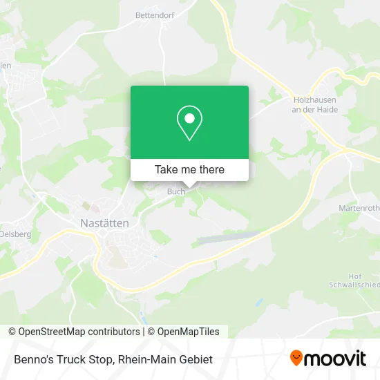 Карта Benno's Truck Stop