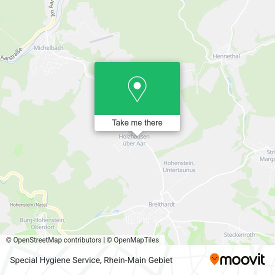 Карта Special Hygiene Service