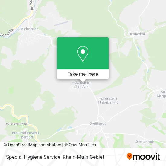 Карта Special Hygiene Service