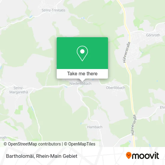 Карта Bartholomäi