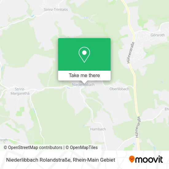Карта Niederlibbach Rolandstraße