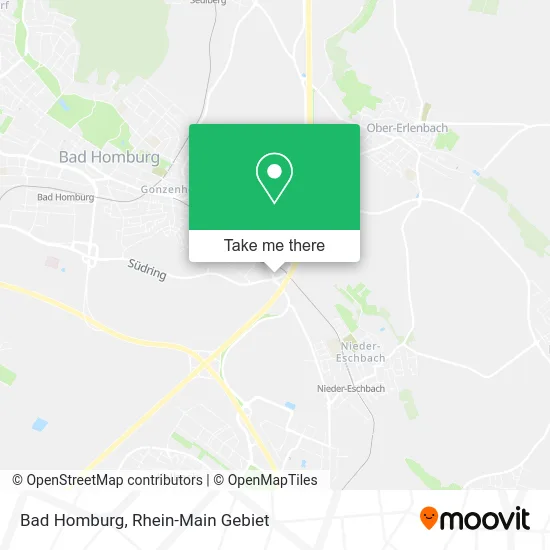 Карта Bad Homburg