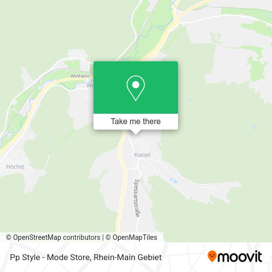 Pp Style - Mode Store map