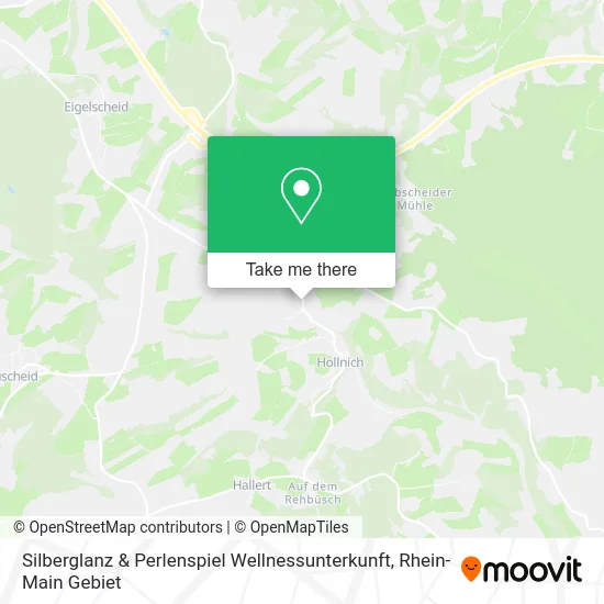 Карта Silberglanz & Perlenspiel Wellnessunterkunft