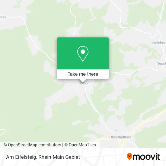 Карта Am Eifelsteig