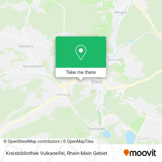 Карта Kreisbibliothek Vulkaneifel