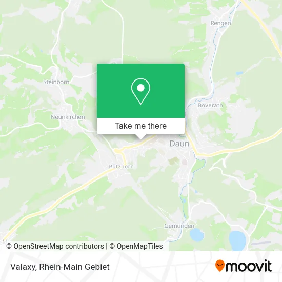 Valaxy map