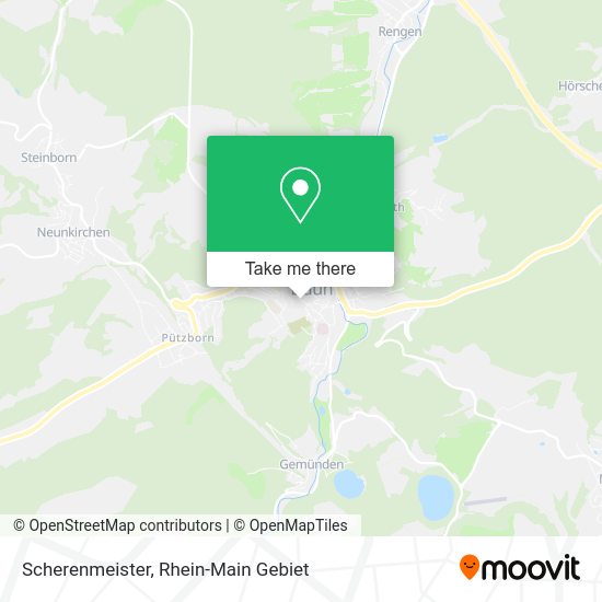 Карта Scherenmeister