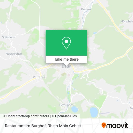 Карта Restaurant im Burghof