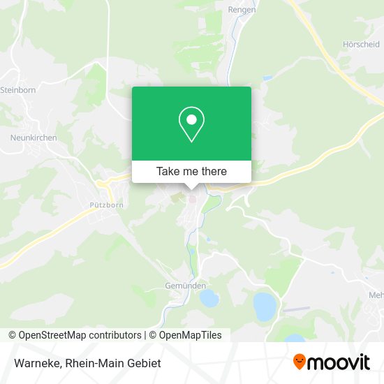 Warneke map