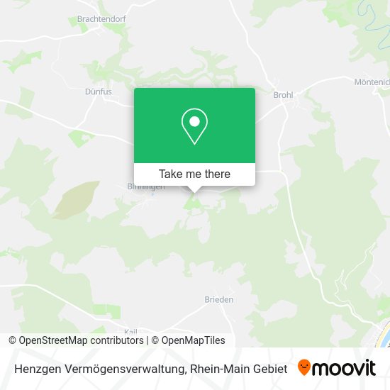 Карта Henzgen Vermögensverwaltung
