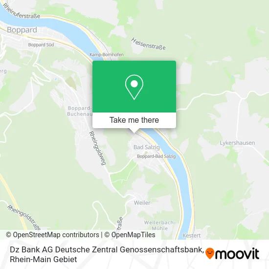 Карта Dz Bank AG Deutsche Zentral Genossenschaftsbank