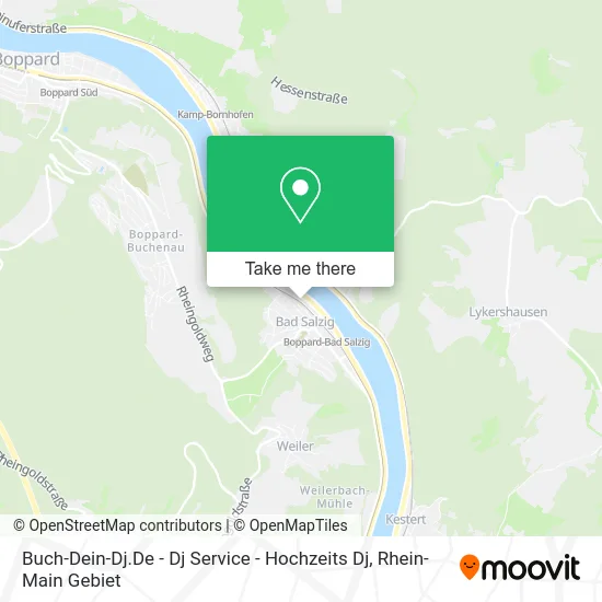 Карта Buch-Dein-Dj.De - Dj Service - Hochzeits Dj