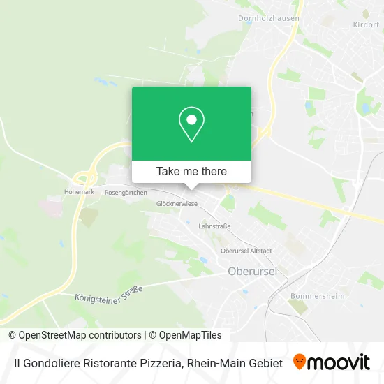 Карта Il Gondoliere Ristorante Pizzeria