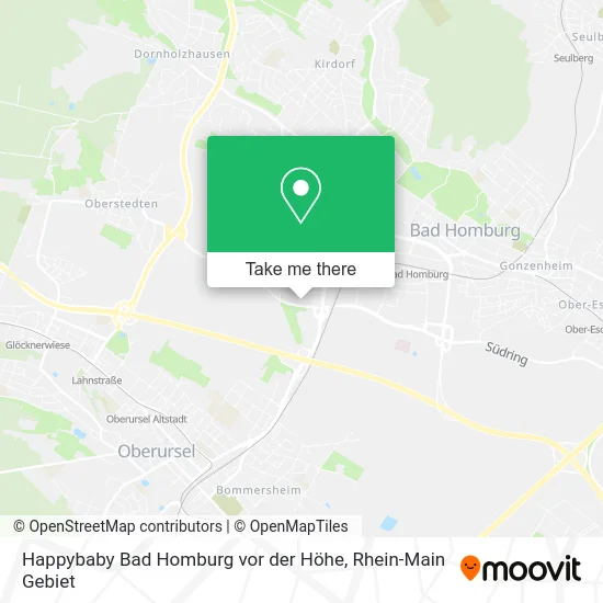 Карта Happybaby Bad Homburg vor der Höhe