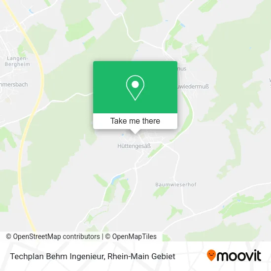 Карта Techplan Behm Ingenieur