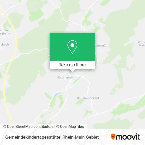 Карта Gemeindekindertagesstätte