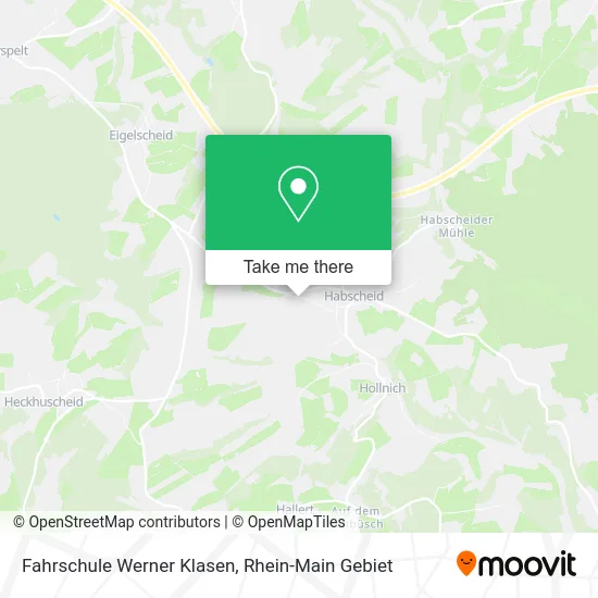 Карта Fahrschule Werner Klasen