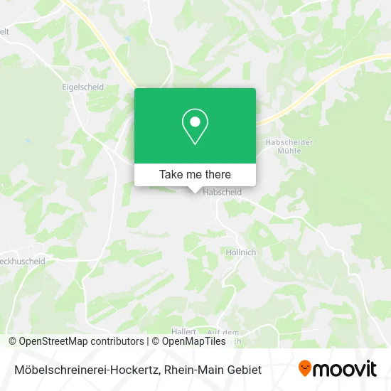 Карта Möbelschreinerei-Hockertz