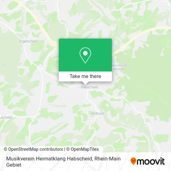 Карта Musikverein Heimatklang Habscheid