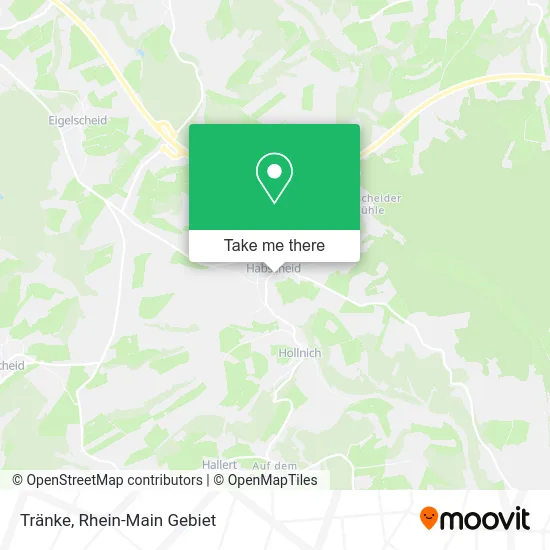 Карта Tränke