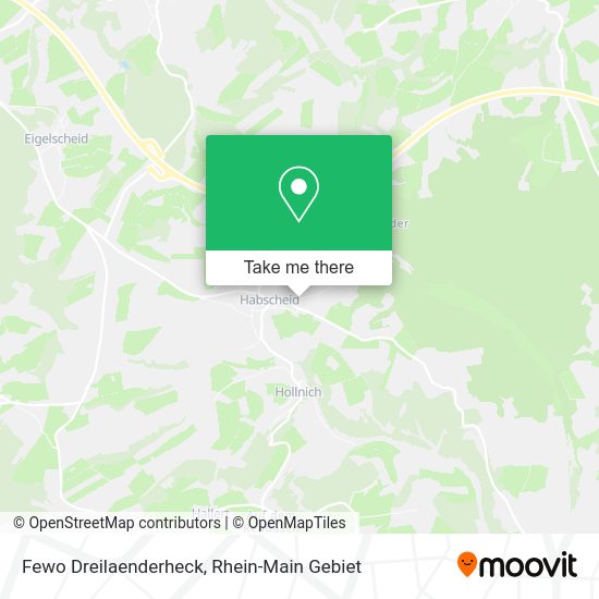 Карта Fewo Dreilaenderheck