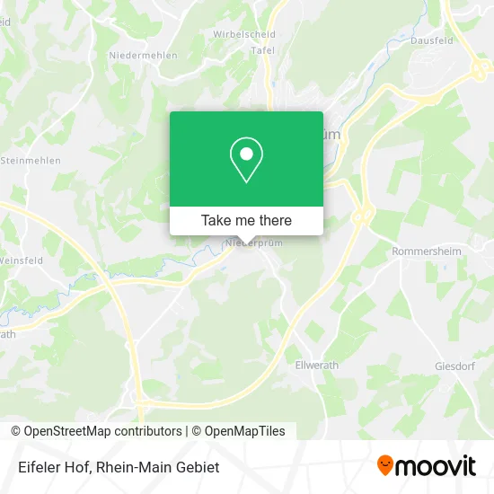Карта Eifeler Hof