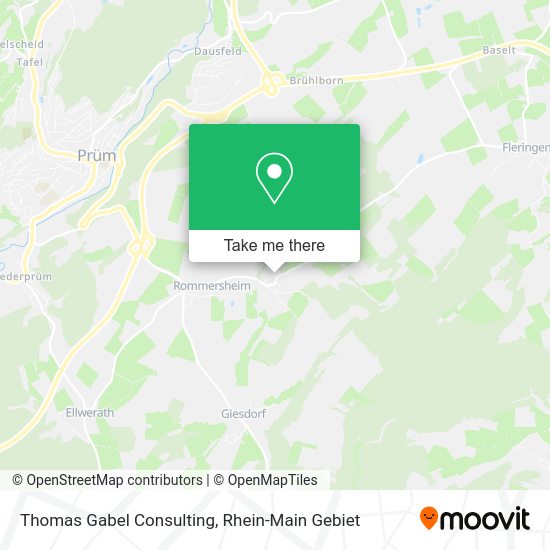 Карта Thomas Gabel Consulting