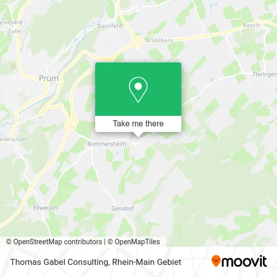 Карта Thomas Gabel Consulting