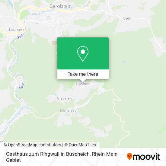 Карта Gasthaus zum Ringwall in Büscheich