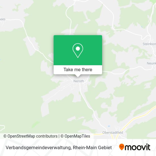 Карта Verbandsgemeindeverwaltung
