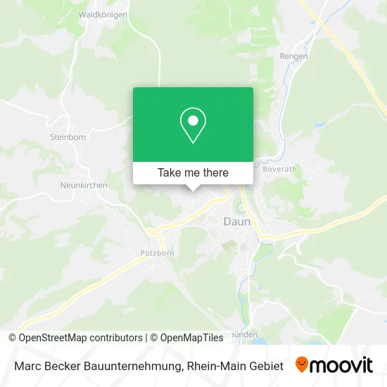 Карта Marc Becker Bauunternehmung