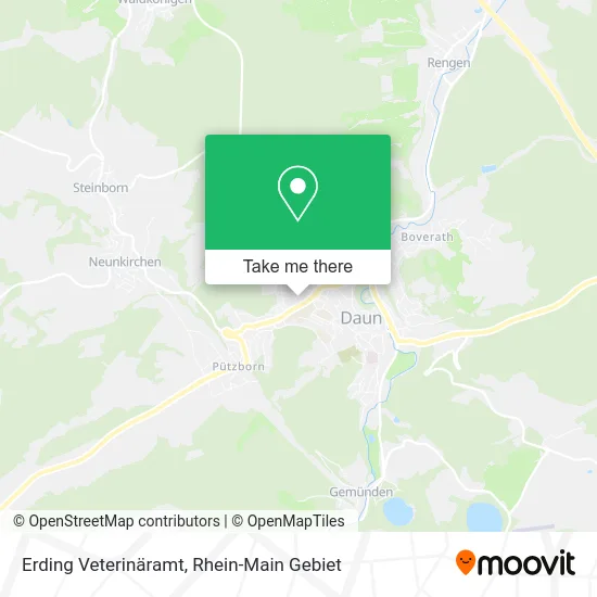 Карта Erding Veterinäramt