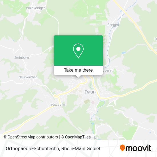 Карта Orthopaedie-Schuhtechn