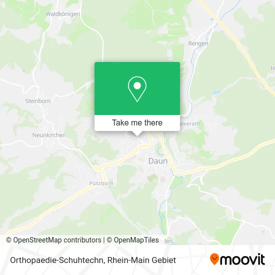 Карта Orthopaedie-Schuhtechn