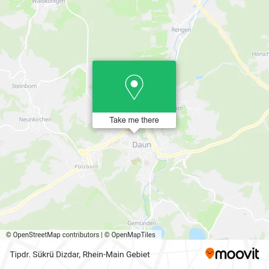 Карта Tipdr. Sükrü Dizdar